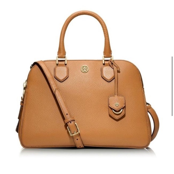 ROBINSON PEBBLED TRIPLE-ZIP SATCHEL - Picture 1 of 14